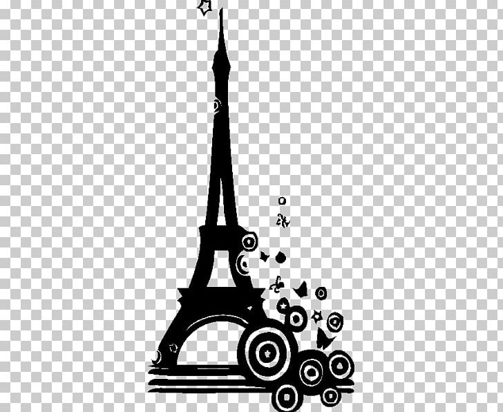 Eiffel Tower Giant Panda Dance With My Father Wall Decal PNG, Clipart, Black, Black And White, Celine Dion, Decal, Eiffel Tower Free PNG Download