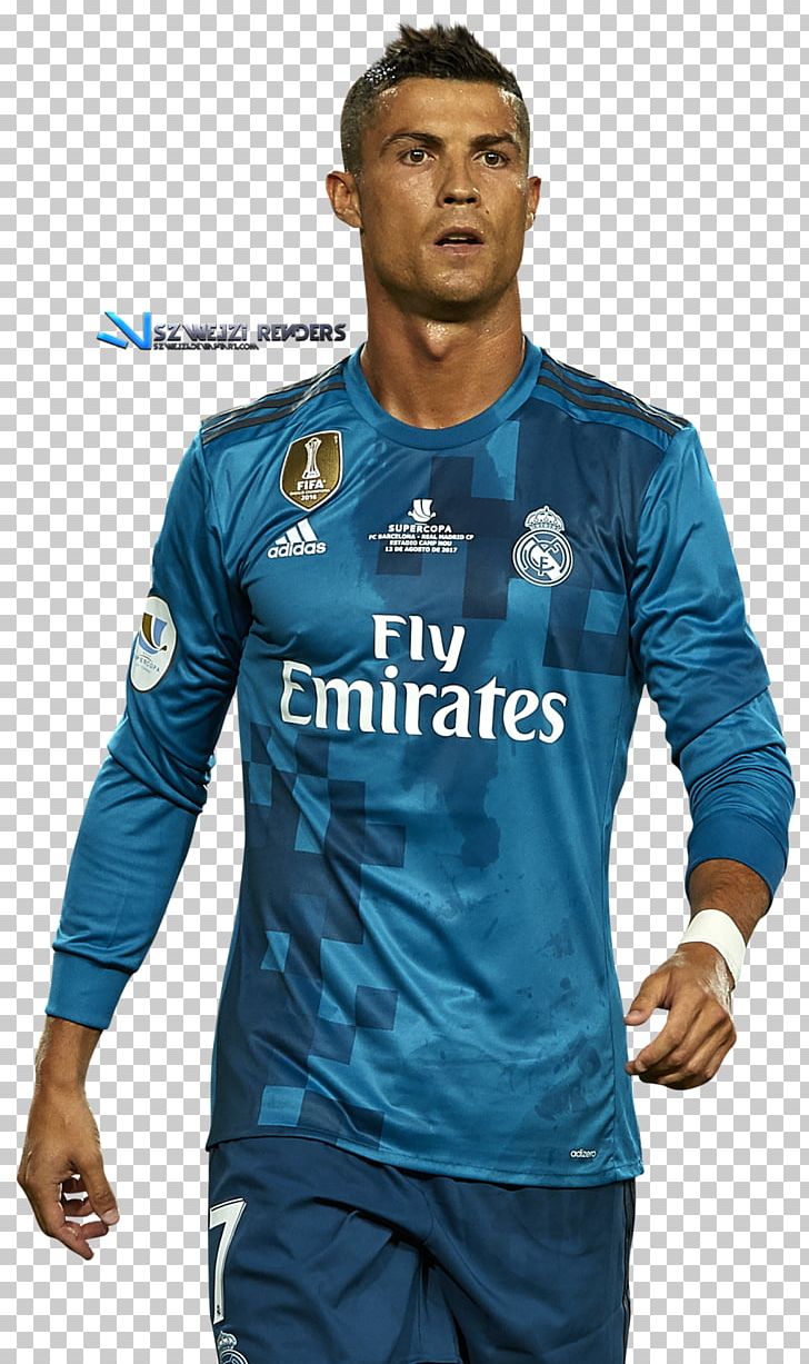 Cristiano Ronaldo Supercopa De España FC Barcelona Real Madrid C.F. 2018 FIFA World Cup PNG, Clipart, 2018, 2018 Fifa World Cup, Blue, Clothing, Dribbling Free PNG Download