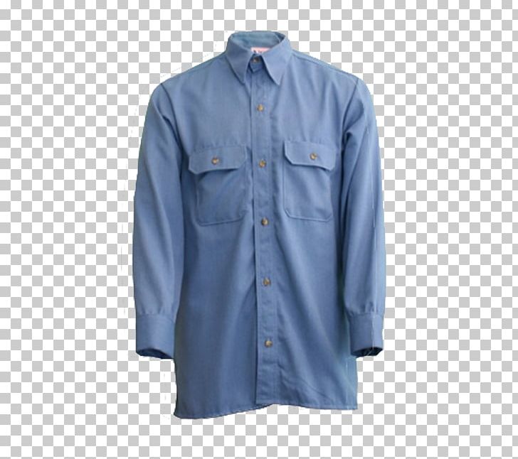T-shirt Sleeve Clothing Dress Shirt Workwear PNG, Clipart, Blue, Button, Clothing, Collar, Dress Shirt Free PNG Download