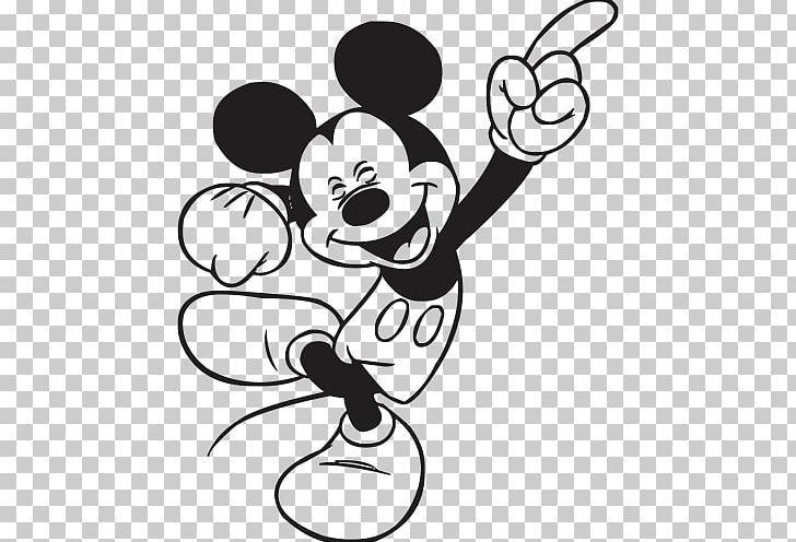 Mickey Mouse Minnie Mouse Drawing Png Clipart Art Black