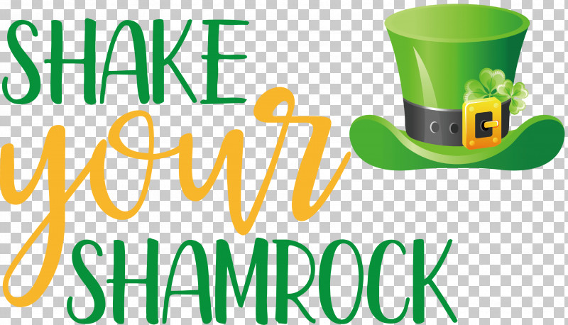 Saint Patrick Patricks Day Shake Your Shamrock PNG, Clipart, Grasses, Green, Logo, M, Meter Free PNG Download