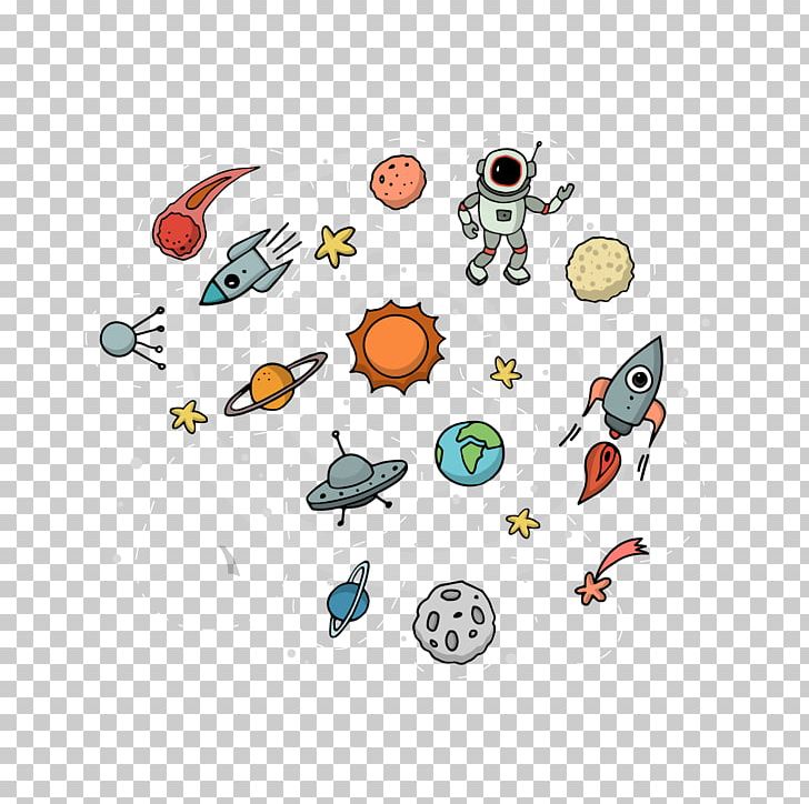 Outer Space Astronaut Illustration PNG, Clipart, Art, Cartoon, Creat, Creative Background, Creative Logo Design Free PNG Download