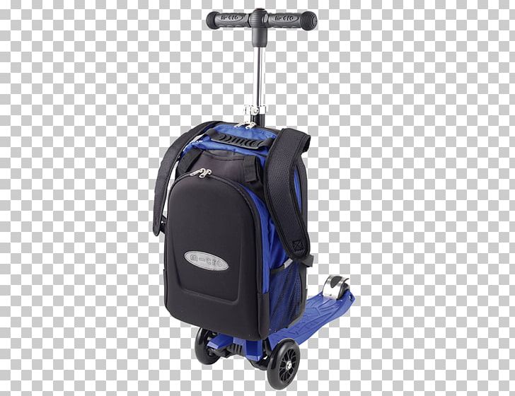 Kick Scooter Micro Mobility Systems Kickboard Blue Toy PNG, Clipart, Backpack, Bag, Blue, Color, Electric Blue Free PNG Download