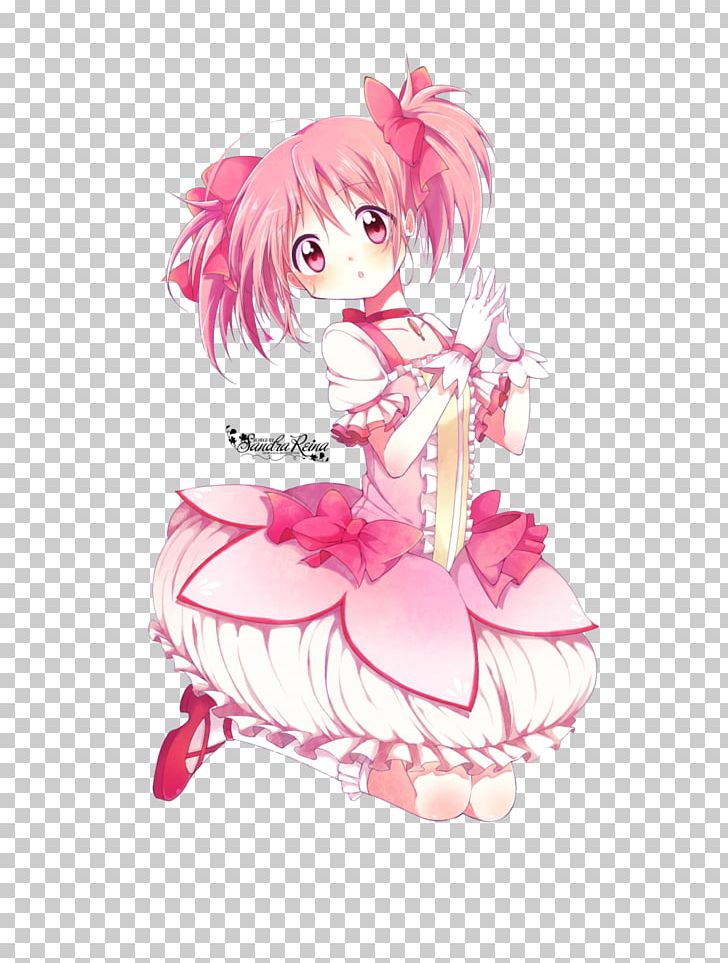 Pink Anime Girl Render