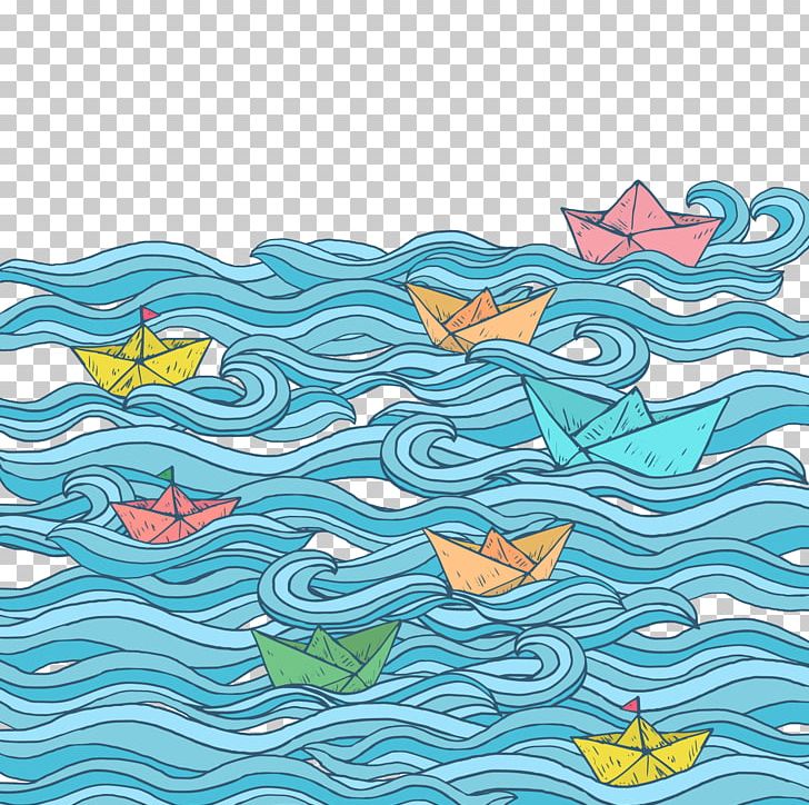 Paper Boat Watercraft Origami PNG, Clipart, Blue, Encapsulated Postscript, Happy Birthday Vector Images, Marine Biology, Marine Mammal Free PNG Download