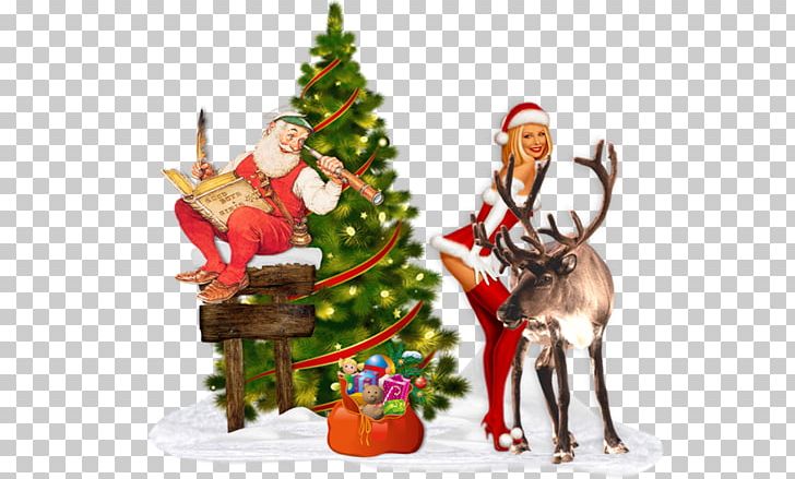 Christmas Ornament Santa Claus Mrs. Claus Reindeer PNG, Clipart, Christmas, Christmas Card, Christmas Decoration, Christmas Ornament, Deer Free PNG Download