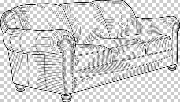 Couch Furniture PNG, Clipart, Angle, Black And White, Chair, Couch, Download Free PNG Download