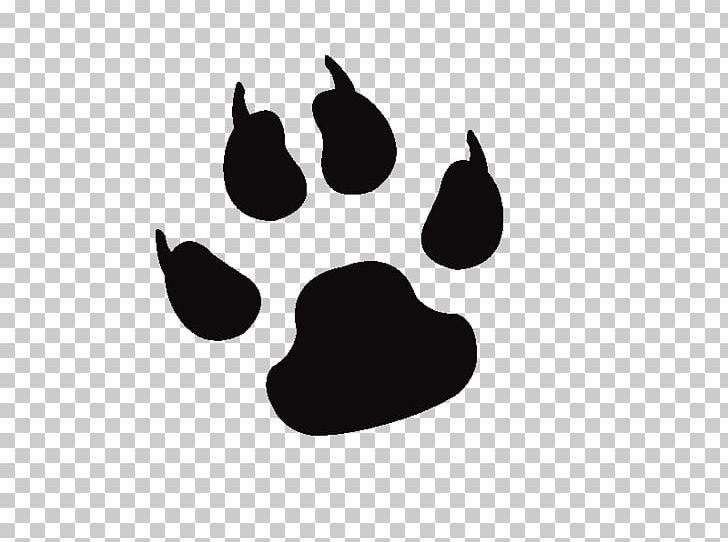 Dog Cat Paw Bear PNG, Clipart, Animals, Animal Track, Bear, Black, Black And White Free PNG Download