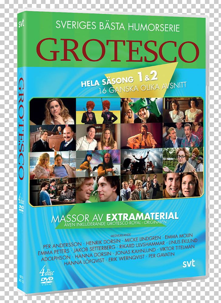 Grotesco Sveriges Television DVD Film Distributor Tingeling PNG, Clipart, Advertising, Banner, Compact Disc, Cover Art, Dvd Free PNG Download