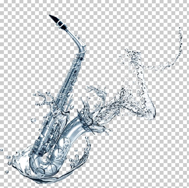 Saxophone Musical Instrument PNG, Clipart, Black And White, Body Jewelry, Computer Icons, Computer Software, Design Free PNG Download