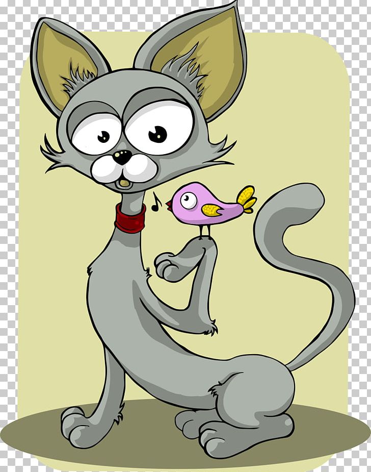Cat Kitten Felidae PNG, Clipart, Animals, Art, Bird, Carnivoran, Cartoon Free PNG Download