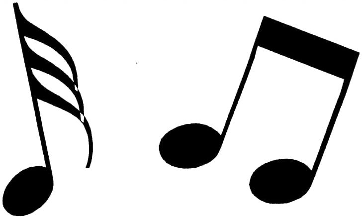 Musical Note Free Music PNG, Clipart, Art Music, Black, Black And White, Free Content, Free Music Free PNG Download