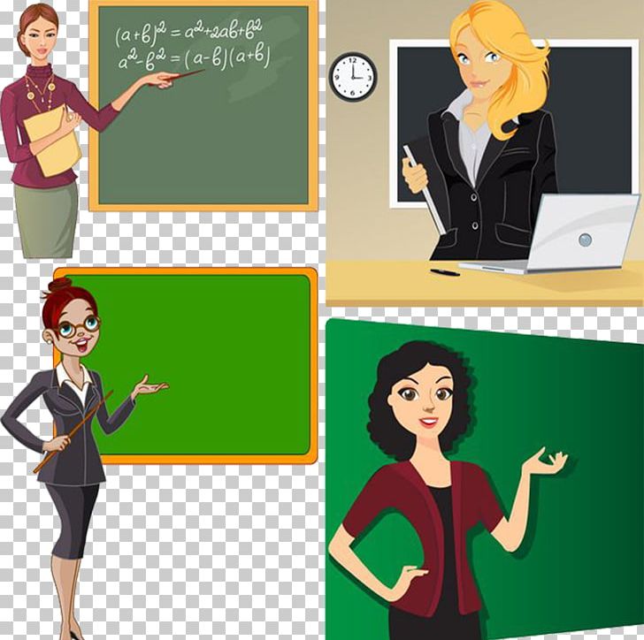School Teacher Teachers Day PNG, Clipart, Blackboard, Cartoon, Char, Free Logo Design Template, Girl Free PNG Download