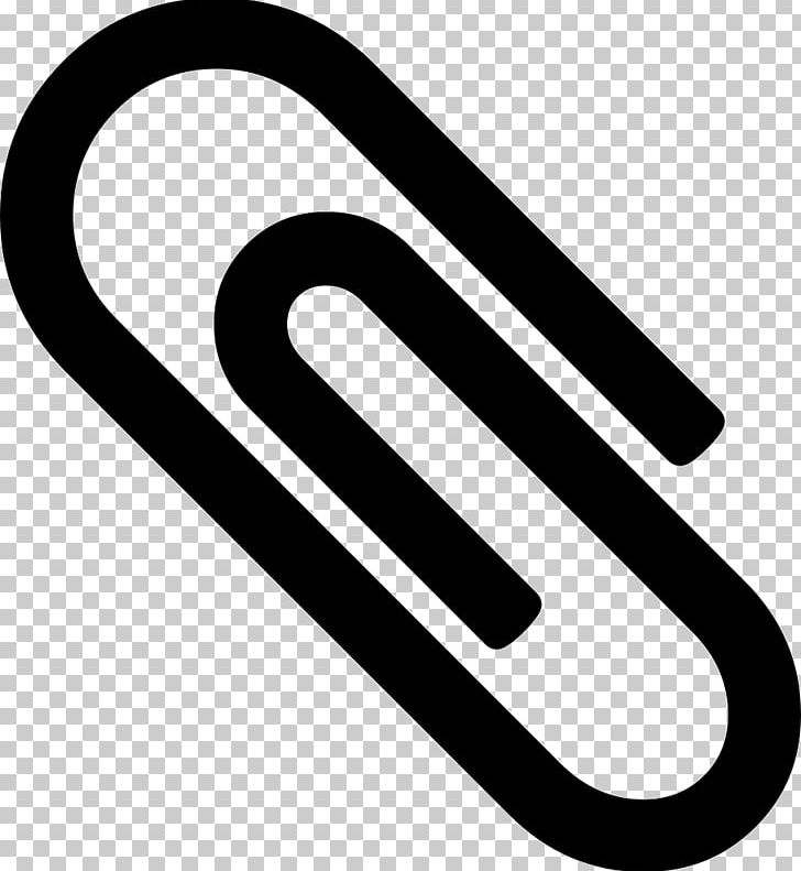 Paper Clip Scalable Graphics Computer Icons PNG, Clipart, Area, Black And White, Brand, Computer Icons, Encapsulated Postscript Free PNG Download