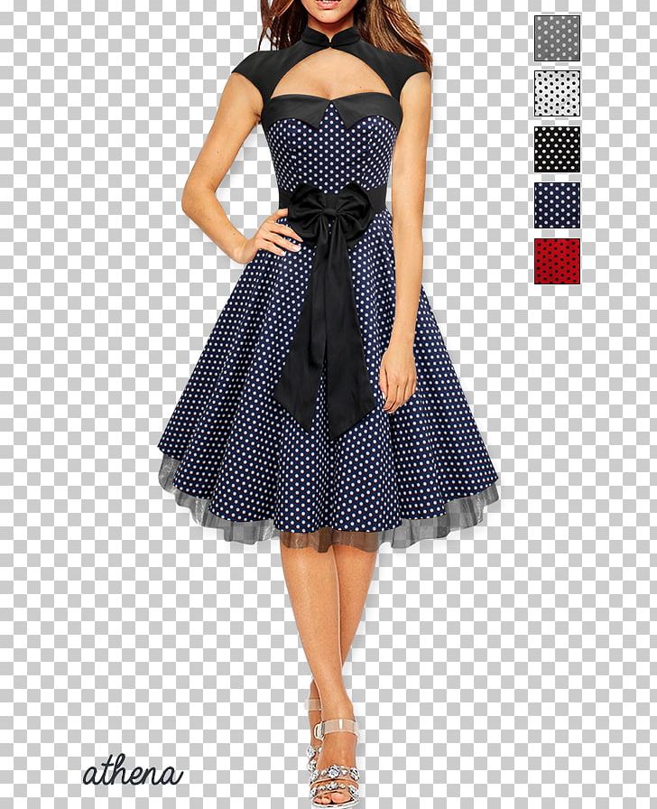1950s Cocktail Dress Vintage Clothing Polka Dot PNG, Clipart, 1950s, Bridal Party Dress, Butterfly Dress, Clothing, Cocktail Dress Free PNG Download