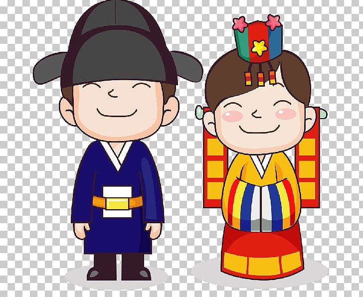 south korea children clipart