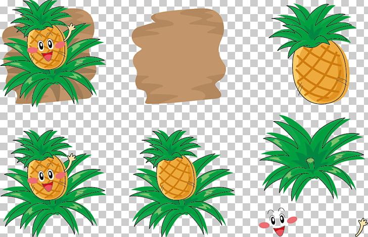 Pineapple Q-version Illustration PNG, Clipart, Cartoon, Encapsulated Postscript, Expressions, Food, Fruit Free PNG Download