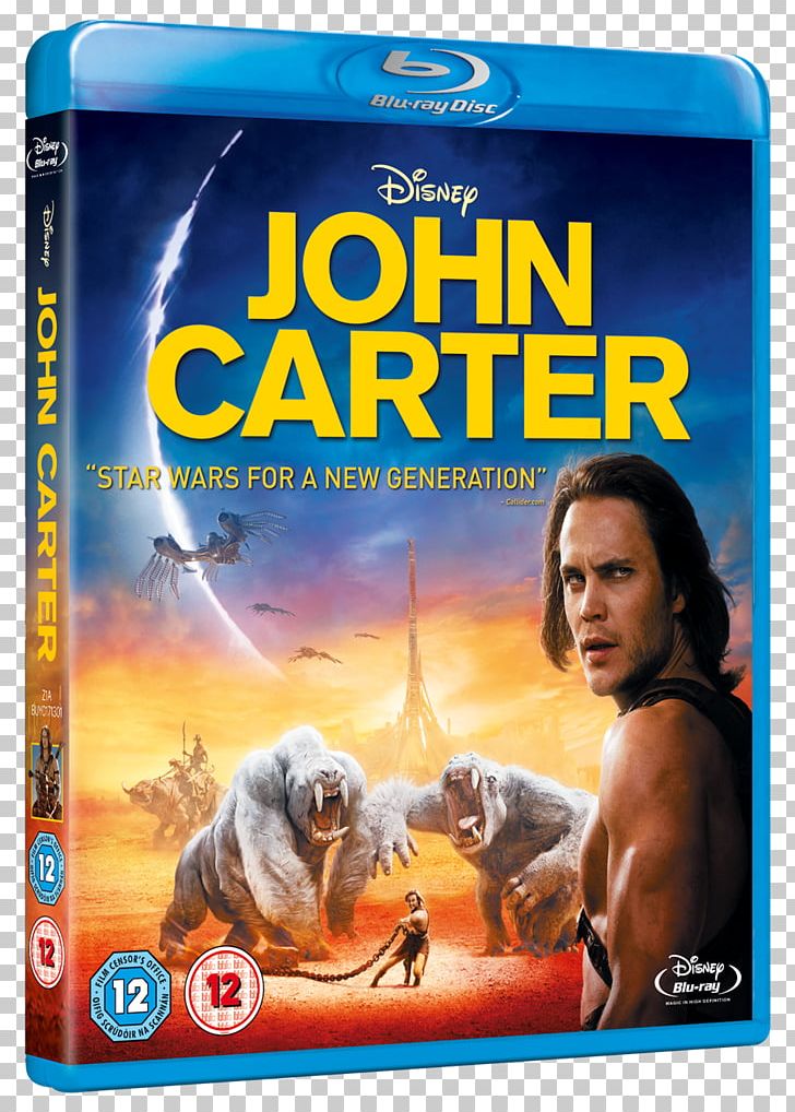 John Carter Blu-ray Disc Andrew Stanton Film Barsoom PNG, Clipart, 1080p, Actor, Andrew Stanton, Barsoom, Bluray Disc Free PNG Download