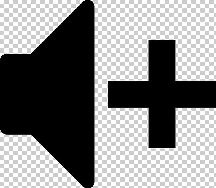 Symbol Computer Icons Volume PNG, Clipart, Angle, Black, Black And White, Computer Icons, Cross Free PNG Download