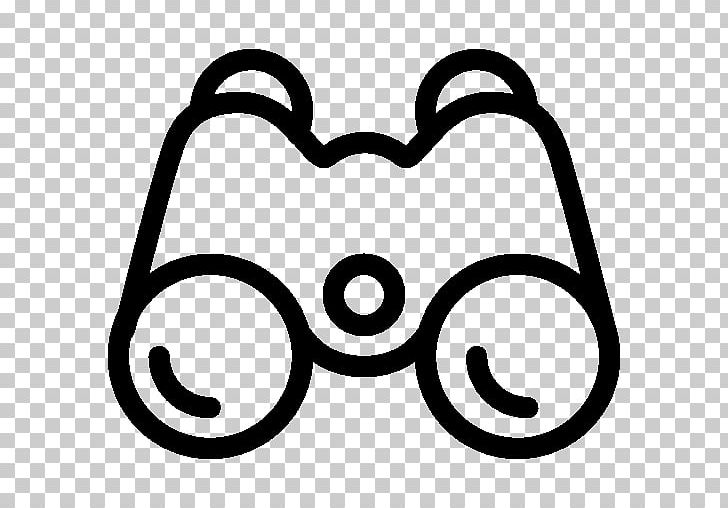 Binoculars Drawing Computer Icons Magnifying Glass PNG, Clipart, Area, Binoculars, Black, Black And White, Circle Free PNG Download
