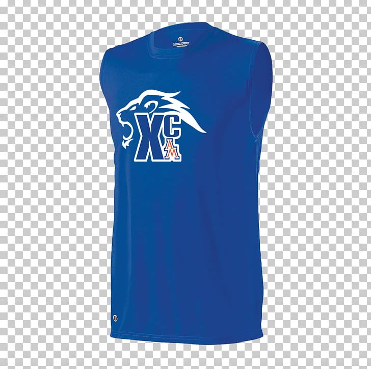 Sports Fan Jersey T-shirt Sleeveless Shirt Gilets PNG, Clipart, Active Shirt, Active Tank, Blue, Clothing, Cobalt Blue Free PNG Download