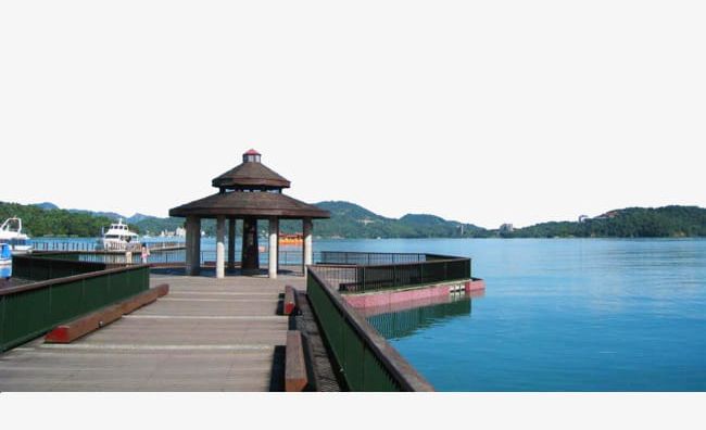 Sun Moon Lake Pier Pavilion PNG, Clipart, Attractions, Fig, Fig Photography, Hq Pictures, Interest Free PNG Download