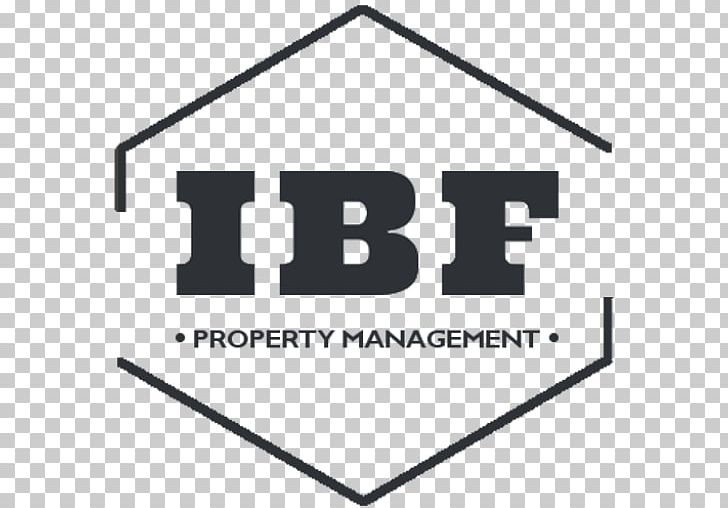 Logo IBF Property Management LLC Brand Design Font PNG, Clipart, Angle, Area, Black And White, Bookkeeping, Brand Free PNG Download