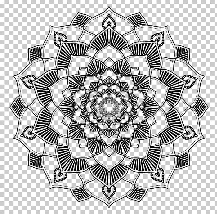 Mandala Coloring Book Line PNG, Clipart, Art Therapy, Bauchmuskeln, Black And White, Child, Circle Free PNG Download