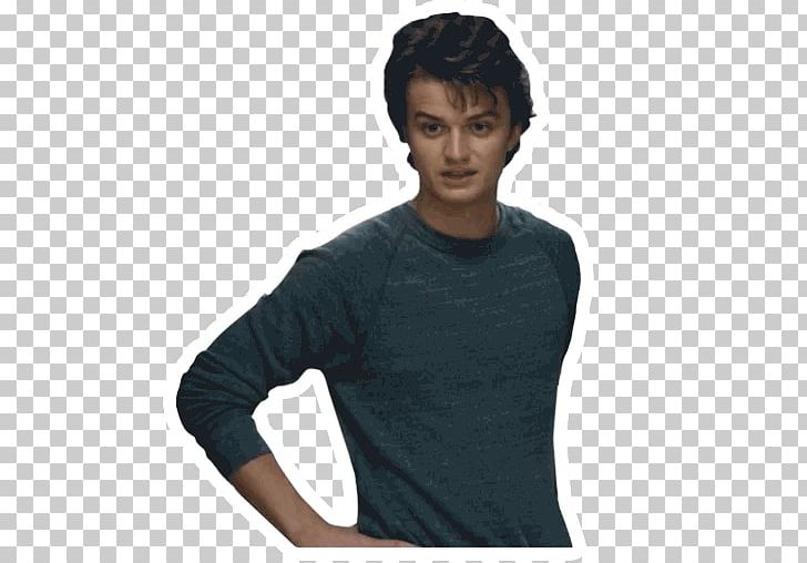 T-shirt Stranger Things Telegram Sticker Sweater PNG, Clipart, Arm, Clothing, Long Sleeved T Shirt, Neck, Outerwear Free PNG Download