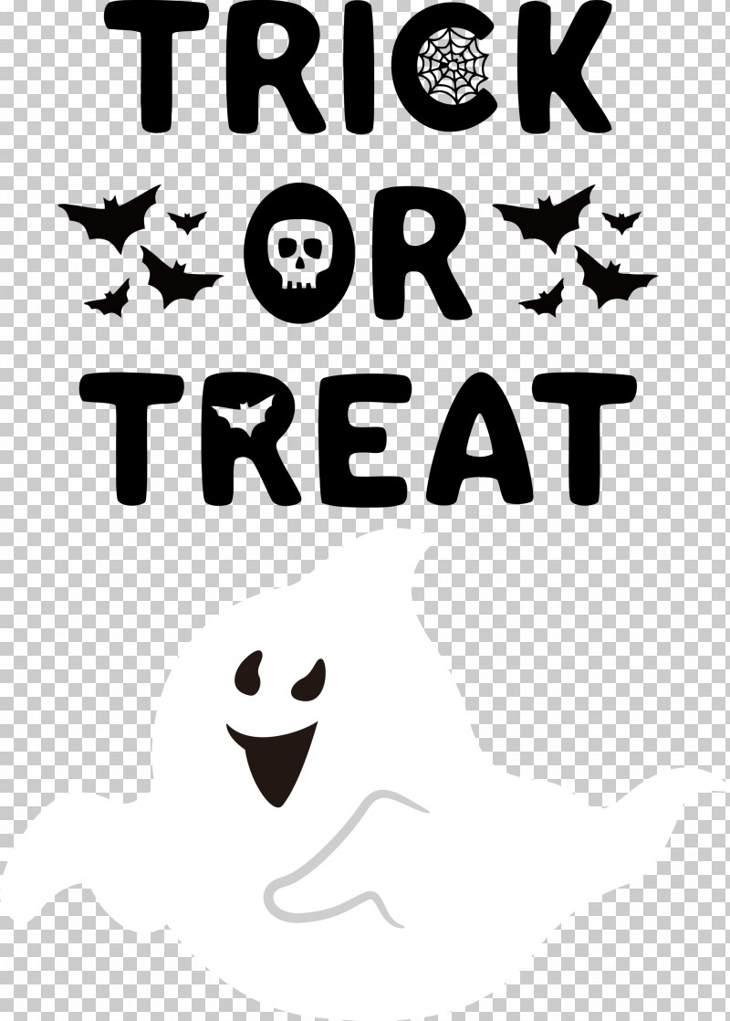 Trick Or Treat Halloween Trick-or-treating PNG, Clipart, Black M, Cartoon, Halloween, Line, Logo Free PNG Download