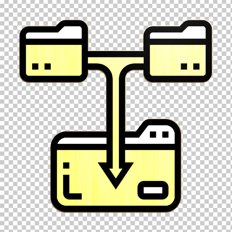 Database Management Icon Files And Folders Icon Download File Icon PNG, Clipart, Database Management Icon, Download File Icon, Files And Folders Icon, Line, Yellow Free PNG Download