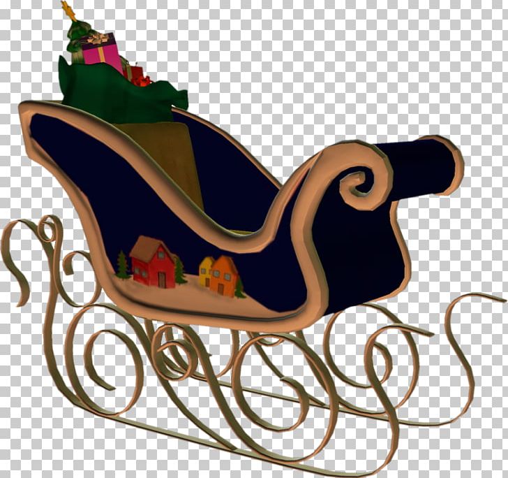 Santa Claus Sled Christmas PNG, Clipart, Chair, Christmas, Christmas Tree, Depositfiles, Download Free PNG Download