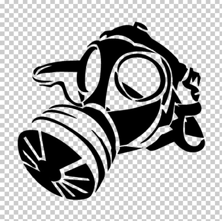 Decal Sticker Gas Mask Car PNG, Clipart, Adhesive, Art, Automotive Design, Black And White, Bumper Sticker Free PNG Download