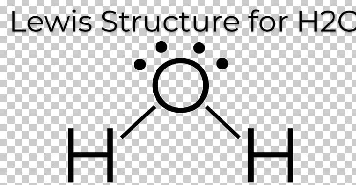 Lewis Structure VSEPR Theory Water Structural Formula Chemical Bond PNG, Clipart, Angle, Area, Black, Brand, Chemical Bond Free PNG Download