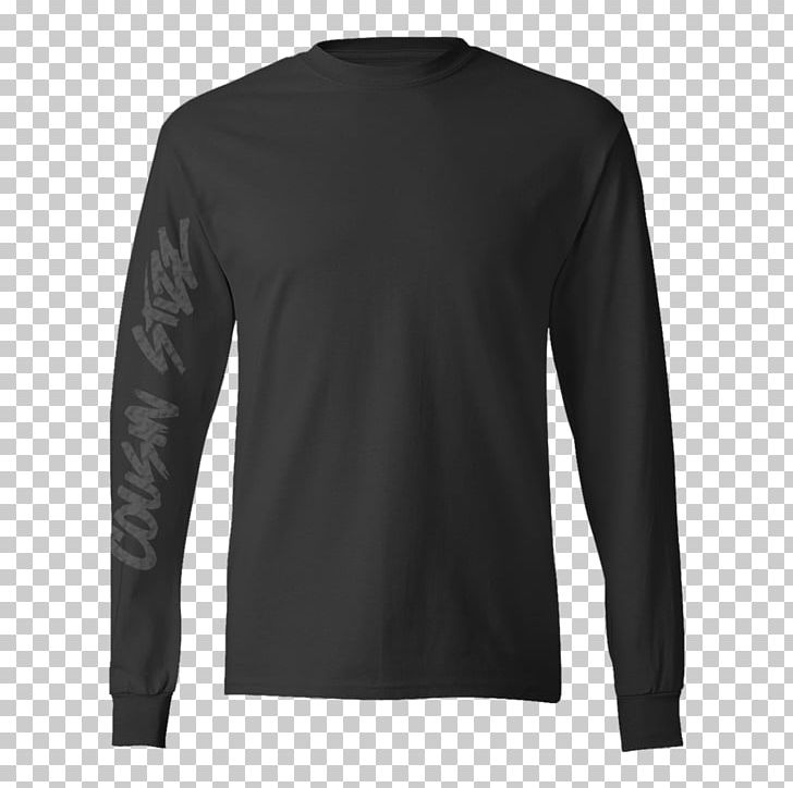 Long-sleeved T-shirt Gildan Activewear Hoodie PNG, Clipart, Active Shirt, American Apparel, Black, Clothing, Gildan Activewear Free PNG Download