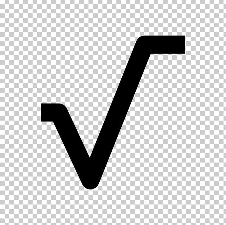 Square Root Nth Root Computer Icons Mathematics PNG, Clipart, Angle, Black, Black And White, Brand, Computer Icons Free PNG Download