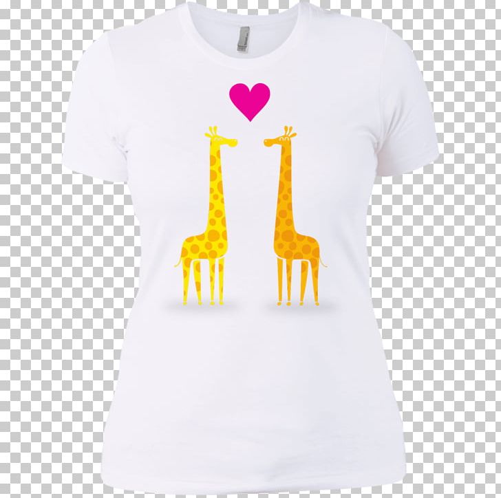 T-shirt Giraffe Neck Sleeve PNG, Clipart, Active Shirt, April, Clothing, Cute Giraffe, Giraffe Free PNG Download