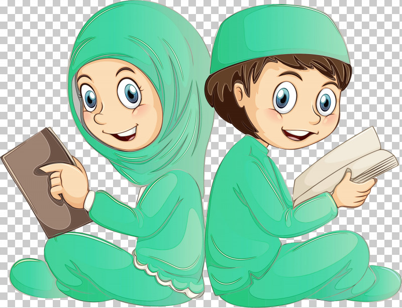 Cartoon Sharing Animation PNG, Clipart, Animation, Cartoon, Muslim People, Paint, Sharing Free PNG Download