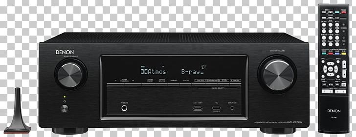 AV Receiver Denon AVR-X1300W DTS Home Theater Systems PNG, Clipart, 4k Resolution, Audio Equipment, Electronic Device, Electronics, Home Theater Systems Free PNG Download