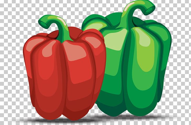Bell Pepper Chili Pepper Pimiento PNG, Clipart, Bell Peppers And Chili Peppers, Capsicum, Cartoon, Color, Decorative Free PNG Download
