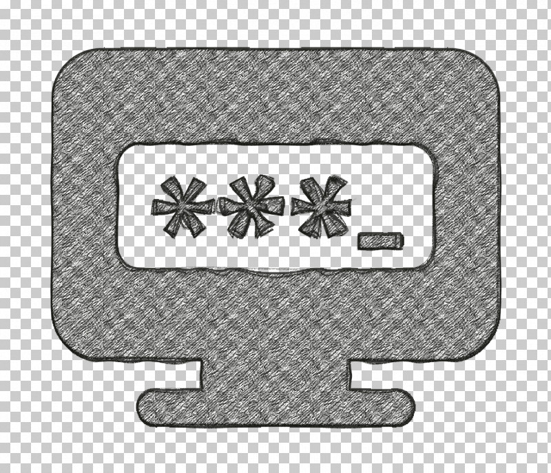 Security Systems Icon Password Protection Symbol On Monitor Screen Icon Password Icon PNG, Clipart, Geometry, Mathematics, Meter, Password Icon, Rectangle Free PNG Download