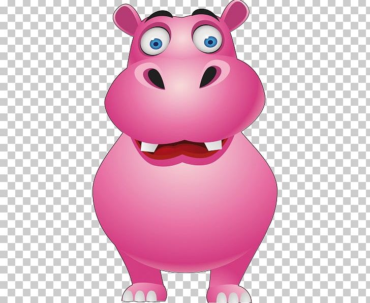 Hippopotamus Cartoon Pig PNG, Clipart, Animals, Breast, Cartoon, Cuteness, Fictional Character Free PNG Download