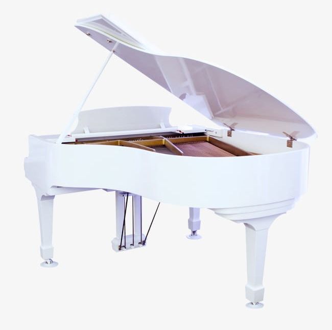 White Piano PNG, Clipart, Instruments, Musical, Musical Instruments, Piano, Piano Clipart Free PNG Download