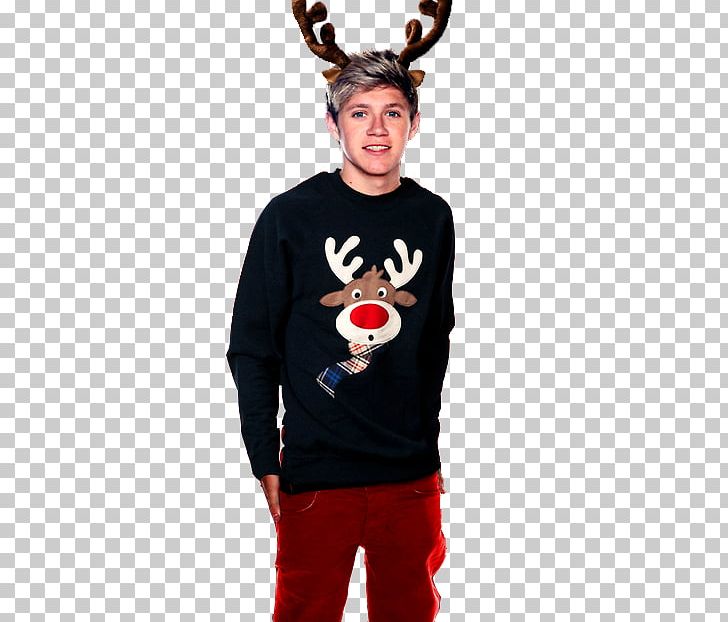 Niall Horan Reindeer Christmas T-shirt One Direction PNG, Clipart, Christmas, Clothing, Deer, Deviantart, Film Still Free PNG Download