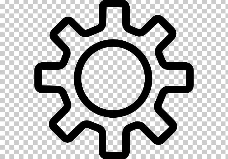 Gear Computer Icons PNG, Clipart, Area, Black And White, Circle, Cog, Cogwheel Free PNG Download