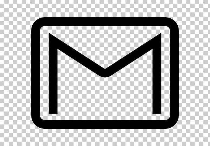 Gmail Computer Icons Logo Email PNG, Clipart, Angle, Area, Black, Black And White, Brand Free PNG Download