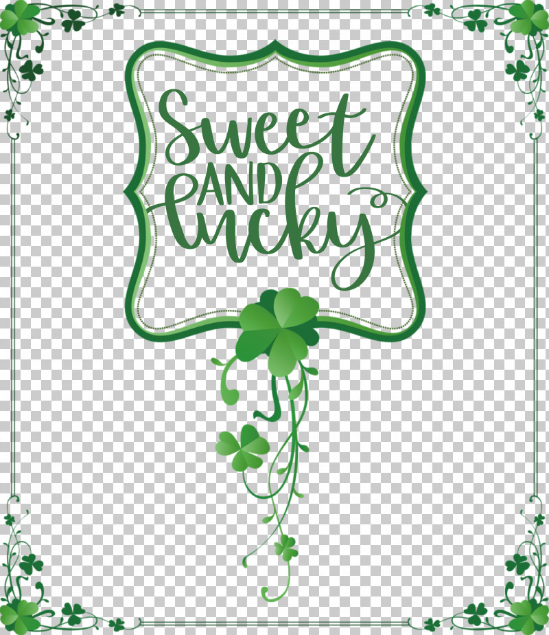 Sweet And Lucky St Patricks Day PNG, Clipart, Clover, Drawing, Logo, Royaltyfree, Saint Patrick Free PNG Download