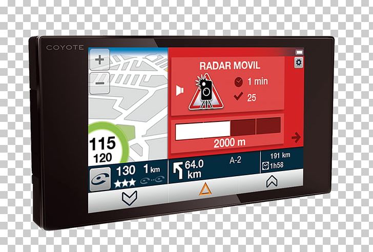 GPS Navigation Systems Coyote Automotive Navigation System Assistant D'aide à La Conduite PNG, Clipart,  Free PNG Download