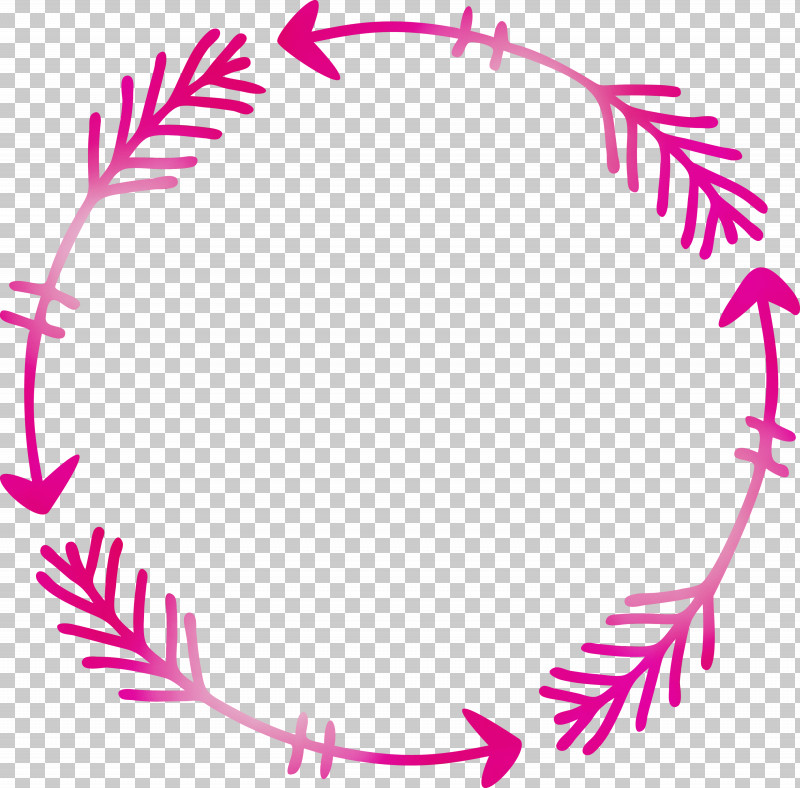 Pink Magenta Circle Line PNG, Clipart, Boho Arrow, Boho Arrow Frame, Circle, Line, Magenta Free PNG Download