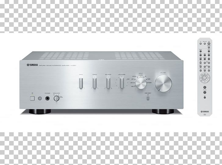 Integrated Amplifier Audio Power Amplifier Stereo Amplifier Yamaha A-S501 2x 85 WSilver Yamaha A-S801 Yamaha Corporation PNG, Clipart, Amplifier, Audio, Audio Equipment, Audio Power Amplifier, Audio Receiver Free PNG Download